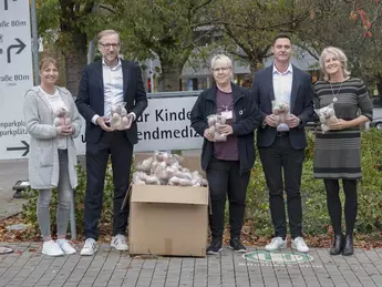 Spende der Griffwerk GmbH an die Klinik für Kinder- und Jugendmedizin am Universitätsklinikum Ulm