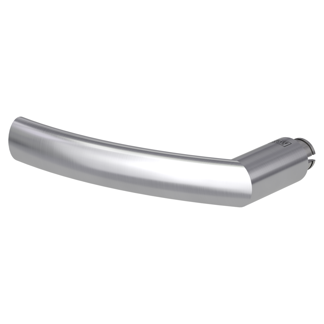 handle LORITA PROF brushed steel L